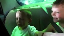 Funny kid video scary car wash ride  MUST SEE  Hilarious