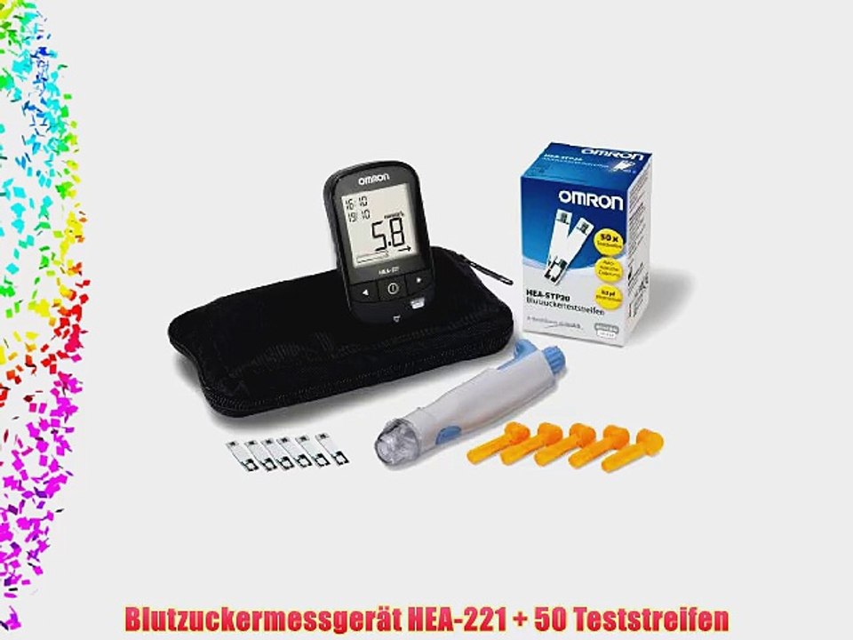 Omron Blutzucker-Vorteilspack in mmol/L