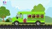 Apple Wheels On The Bus Nursery Rhymes for Kids Bus Cartoons Nursery Rhymes for Children