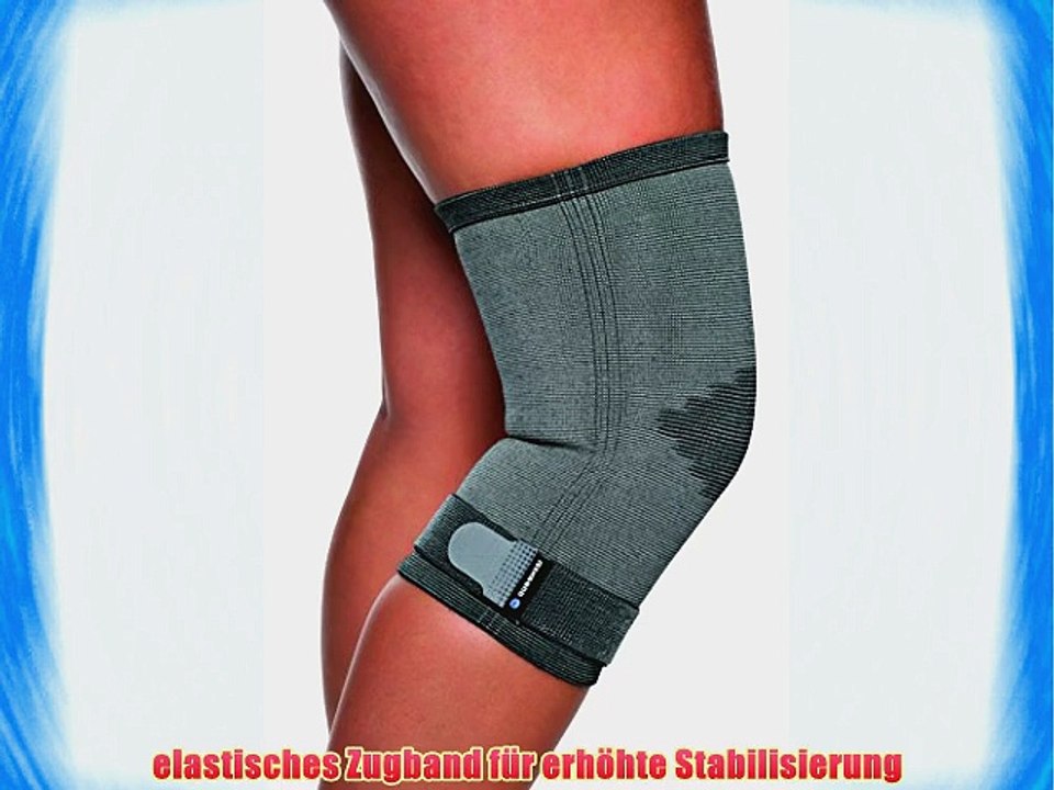 Rehband Bandage Active Line Kniestabilisierung Grau S R6903-20