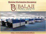 Modular Workstation Manufacturers in Bangalore