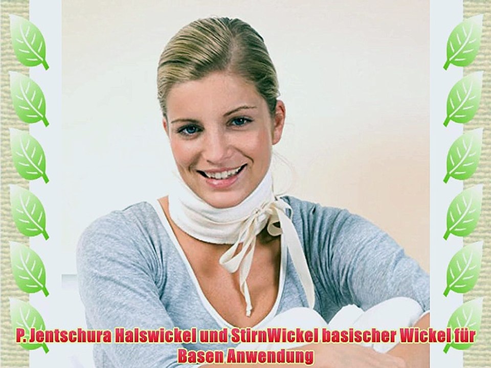P. Jentschura Halswickel und StirnWickel basischer Wickel f?r Basen Anwendung