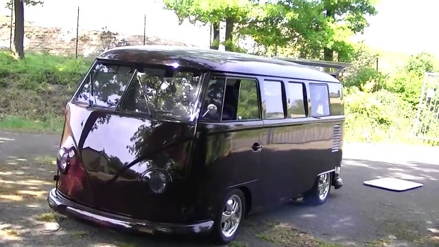 VW Bus T1 mit PORSCHE 911S Getriebe und Motor Rennbulli 911-Camper