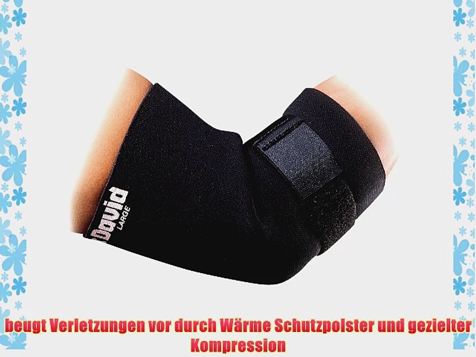 McDavid 485 Tennisarmbandage Neopren Gr??e:XL Farbe:schwarz