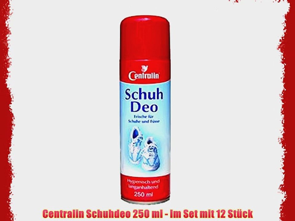 Centralin Schuhdeo 250 ml - Im Set mit 12 St?ck