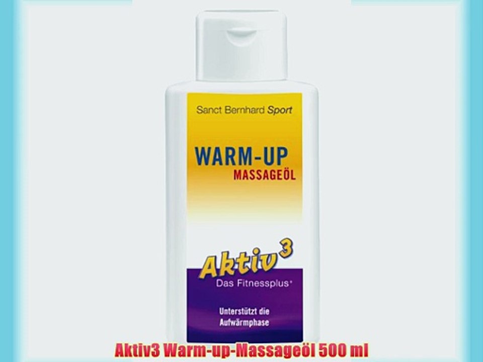Aktiv3 Warm-up-Massage?l 500 ml