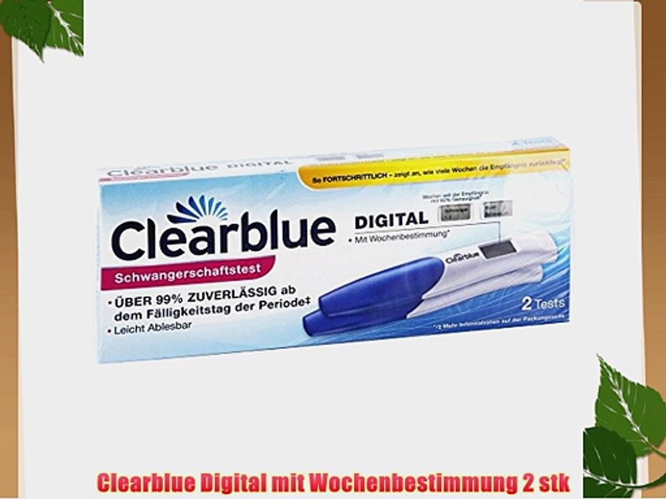 Clearblue Digital mit Wochenbestimmung 2 stk