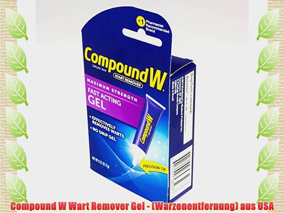Compound w wart remover gel - (warzenentfernung) aus usa