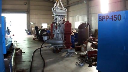 0978.615.256 Máy bơm hút bùn đất sét trắng có cánh khuấy bùn