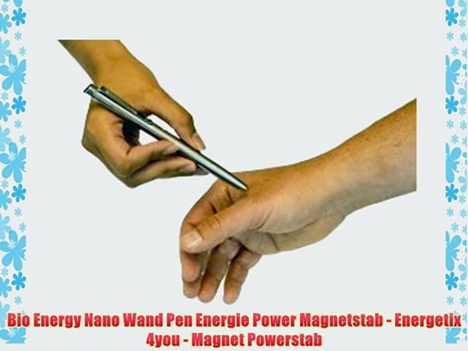 Bio Energy Nano Wand Pen Energie Power Magnetstab - Energetix 4you - Magnet Powerstab