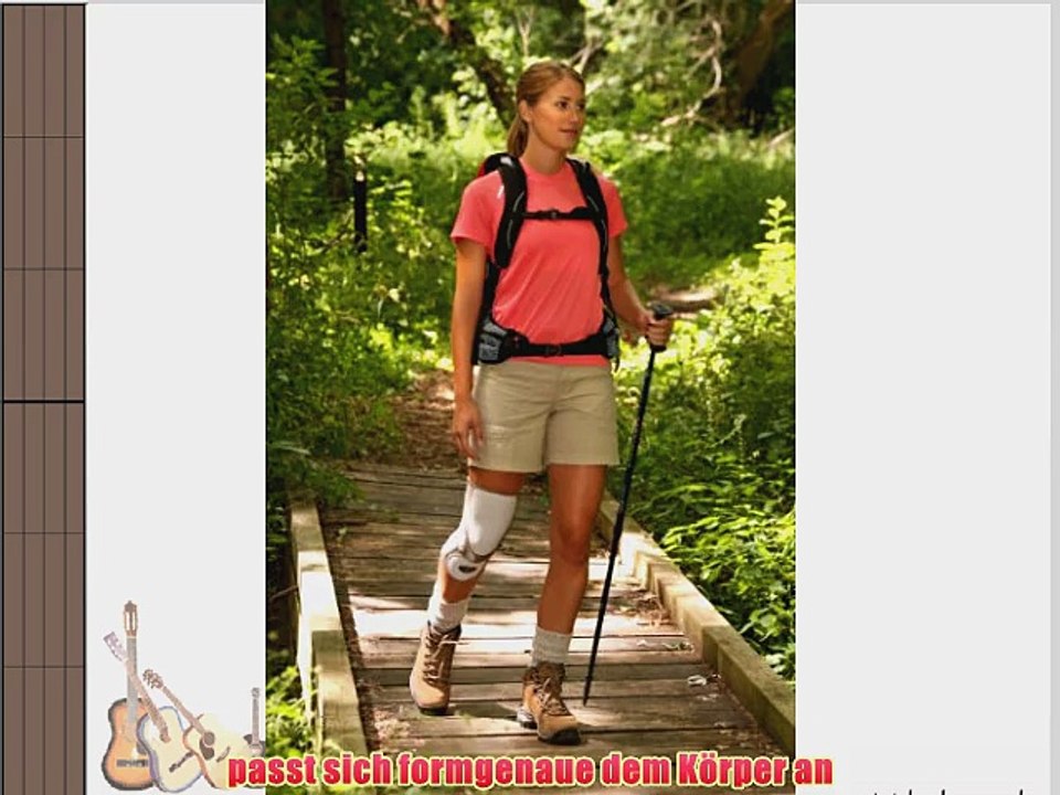 Mueller Life Care Kniebandage wei?/gold 455 - 505 cm 57014