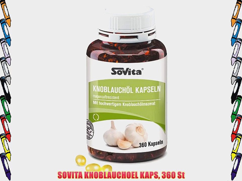 SOVITA KNOBLAUCHOEL KAPS 360 St