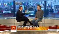 Stephen King interviewed about his book 