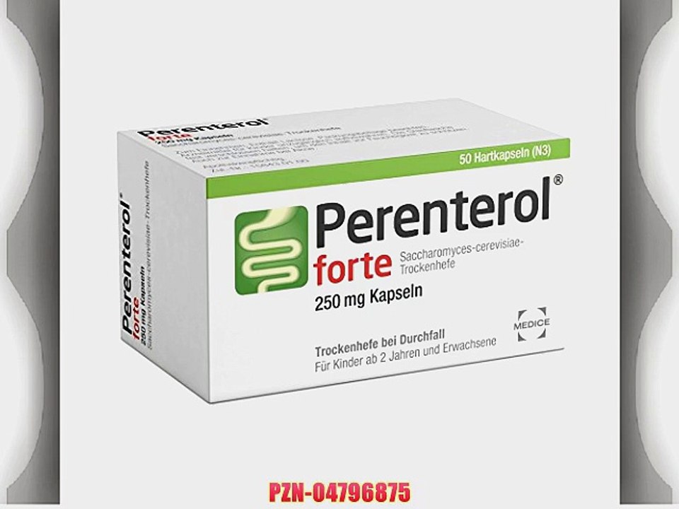 PERENTEROL forte 250 mg Kaps 50 St Hartkapseln