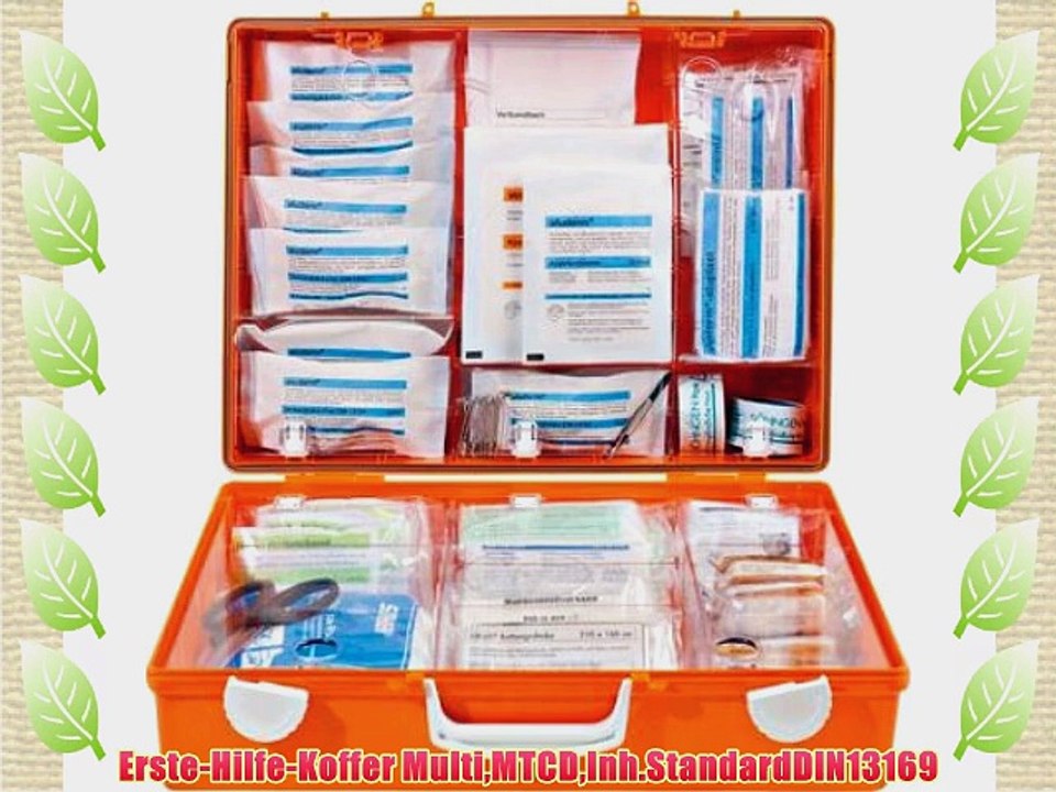 Erste-Hilfe-Koffer MultiMTCDInh.StandardDIN13169