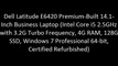 Dell Latitude E6420 Premium-Built 14.1-Inch Business Laptop (Intel Core i5 2.5GHz with 3.2G Turbo Frequency, 4G RAM, 128G SSD, Windows 7 Professional 64-bit, Certified Refurbished)