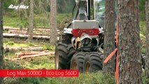 Harvesting Head Log Max 5000D on Eco Log 560D