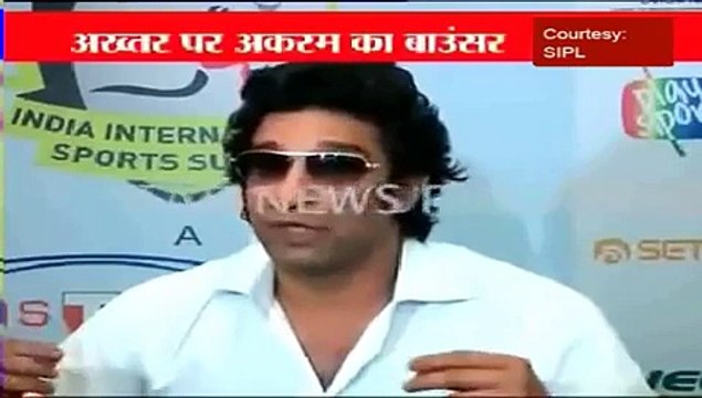 Wasim Akram is Insulting Shoaib Akhtar in India