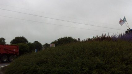 200 camions bloqués aux différentes sorties de la ville