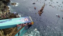 Un podium inattendu pour le Red Bull Cliff Diving dans les Açores