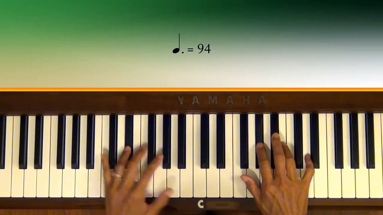 Nuvole Bianche Ludovico Einaudi Piano Tutorial SLOW