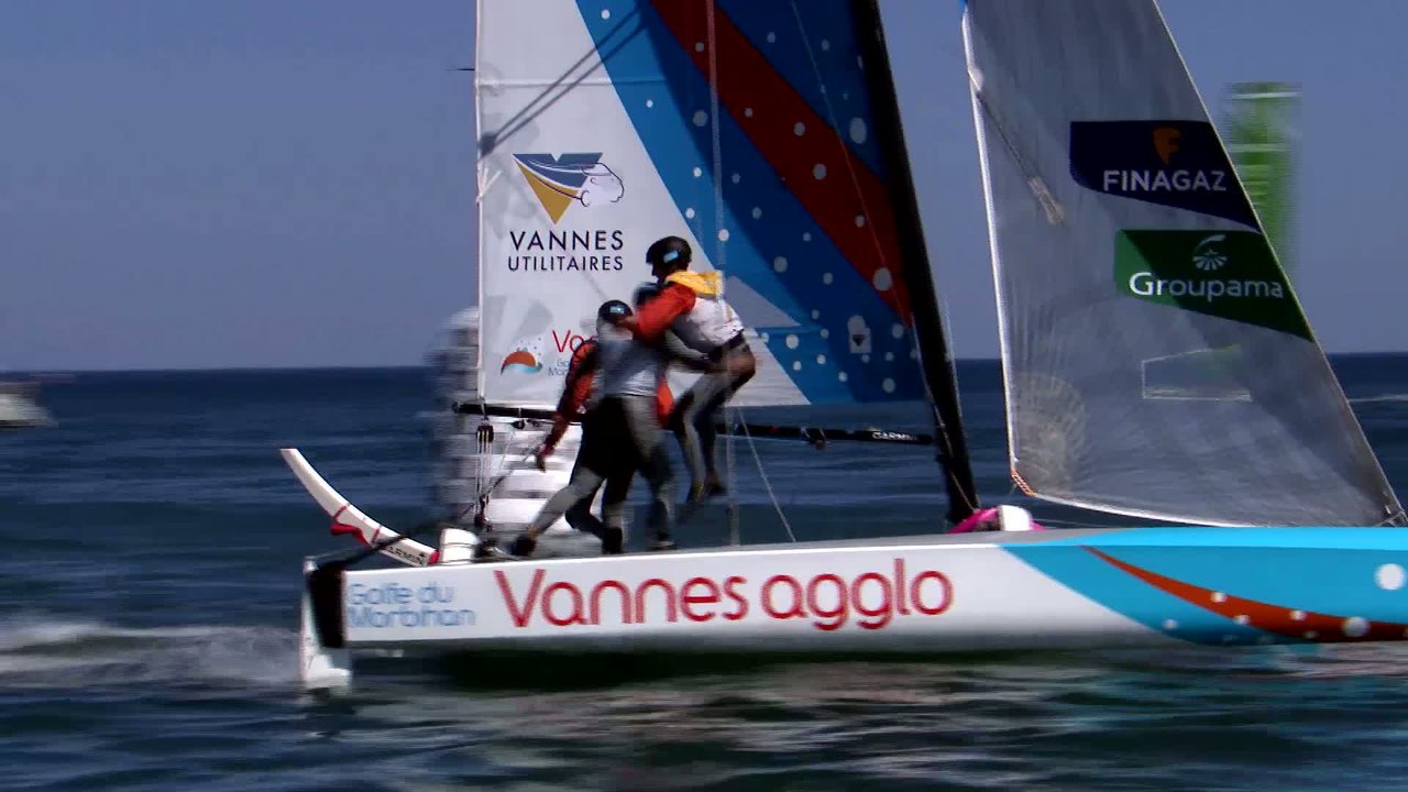 Voile - Tour de France à la voile 2015 : Groupama se trompe, Vannes-Agglo s'impose