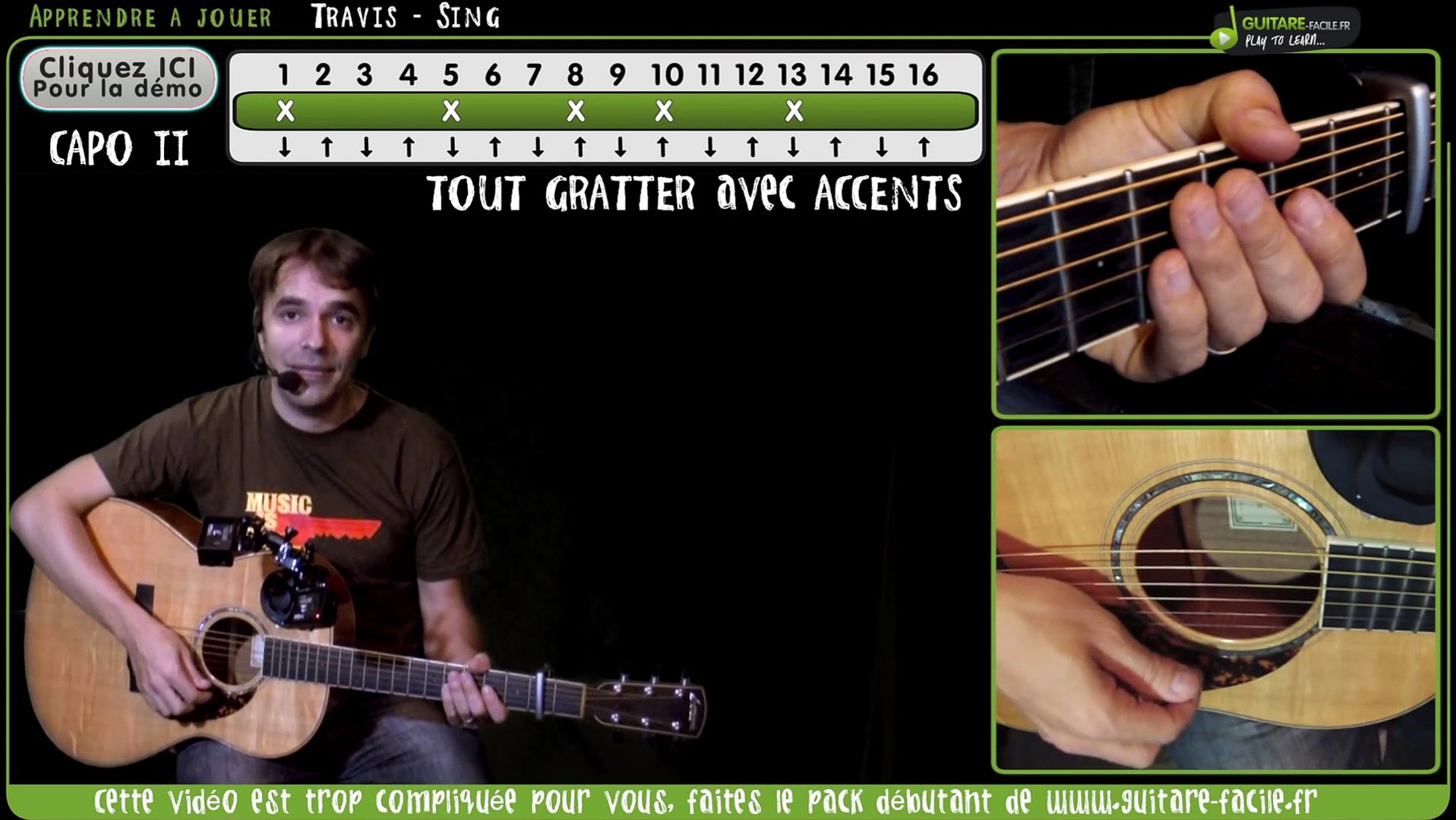 Apprendre Travis - Sing - à la guitare - Vidéo Dailymotion