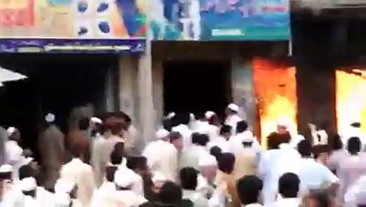 warai Upper Dir LPG cylinders shop gets fire