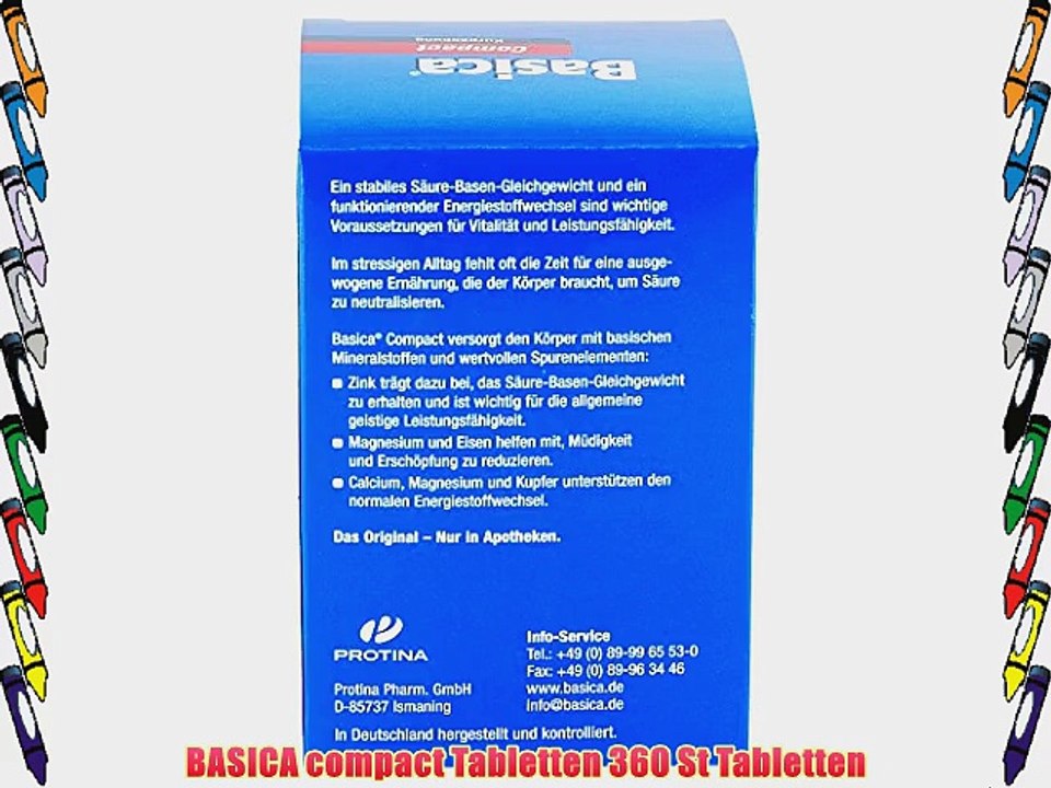 BASICA compact Tabletten 360 St Tabletten