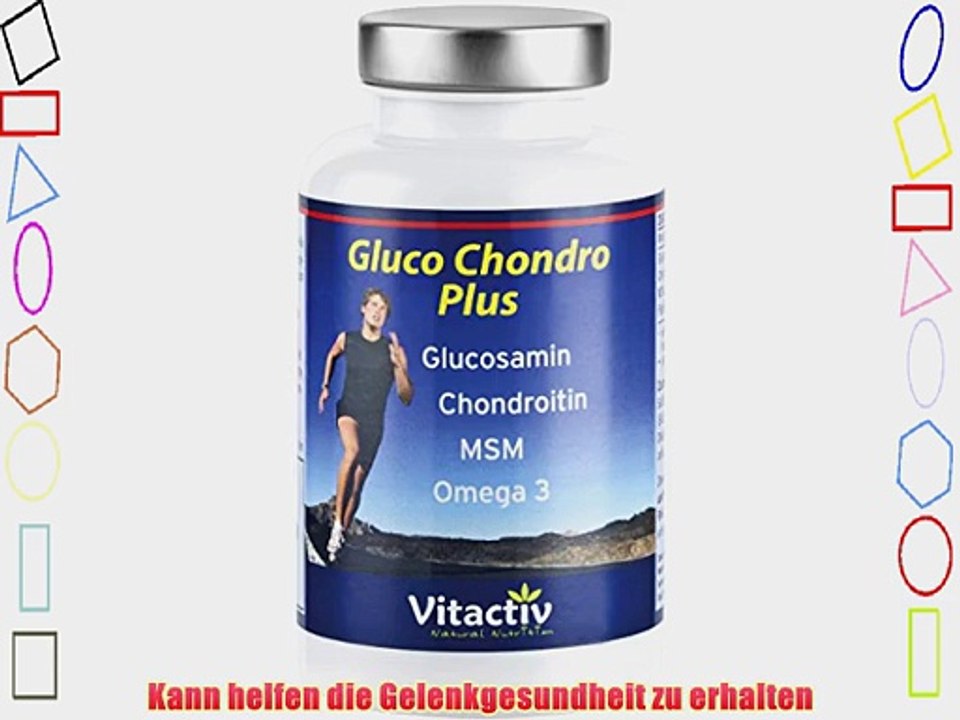 Gluco Chondro Plus - Glucosamin   Chondroitin   MSM   Kalzium (90 Tabl.)