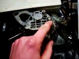 how to wire alternators and basic disassembly of mitsubishi 50 amp