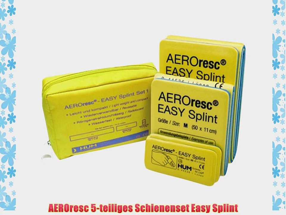 AEROresc 5-teiliges Schienenset Easy Splint