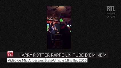 Harry Potter rappe un tube d'Eminem