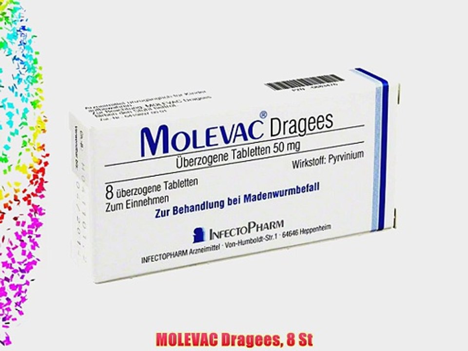 MOLEVAC Dragees 8 St