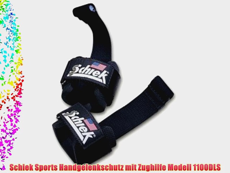 Schiek Sports Handgelenkschutz mit Zughilfe Modell 1100DLS