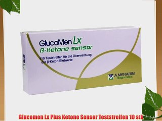 Glucomen Lx Plus Ketone Sensor Teststreifen 10 stk