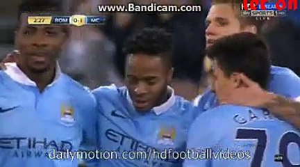 Sterling Amazing Goal Roma 0-1 Man City