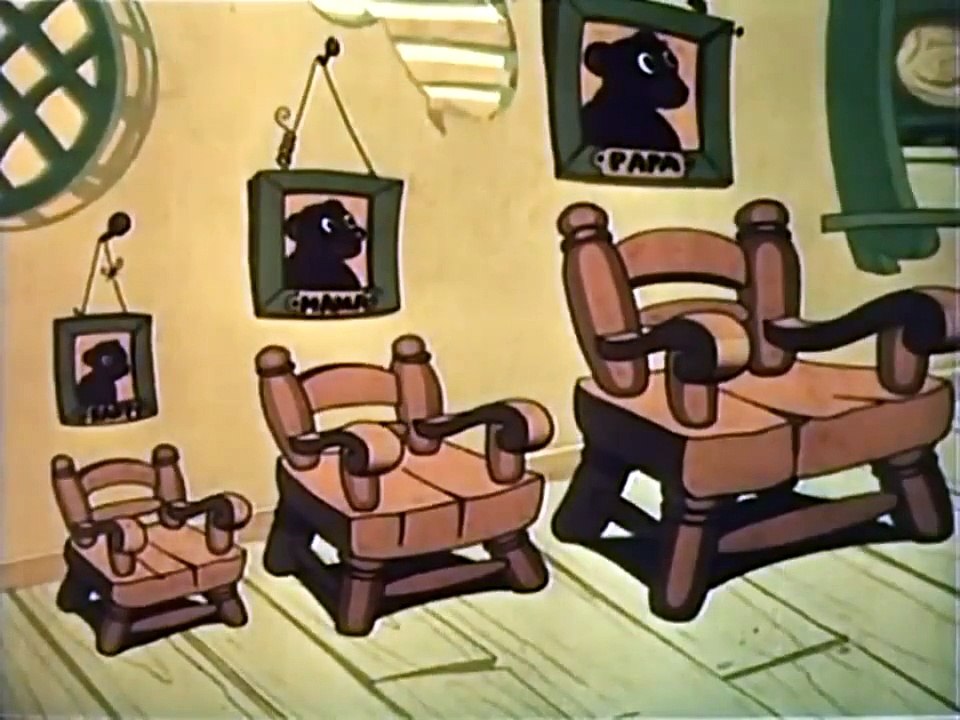 Ub Iwerks cartoon   Comicolor   The Three Bears 1935) (old free cartoons public domain)