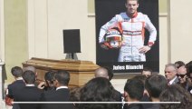 Le dernier adieu à Jules Bianchi à Nice