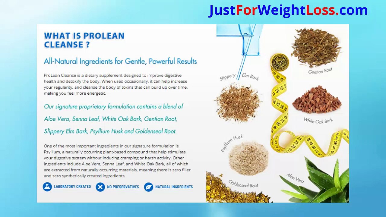 ProLean Cleanse Reviews - A Unique Colon Cleanser And Natural Detox