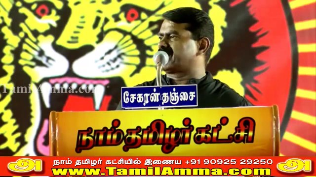 Seeman 20150524 Speech at Trichy Ena Eluchi Arasiyal Manadu NTKV