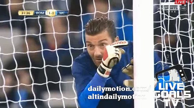Sanctis Fantastic Save | Man City 1-1 AS Roma
