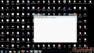 How To Open Registry Editor In Windows 7