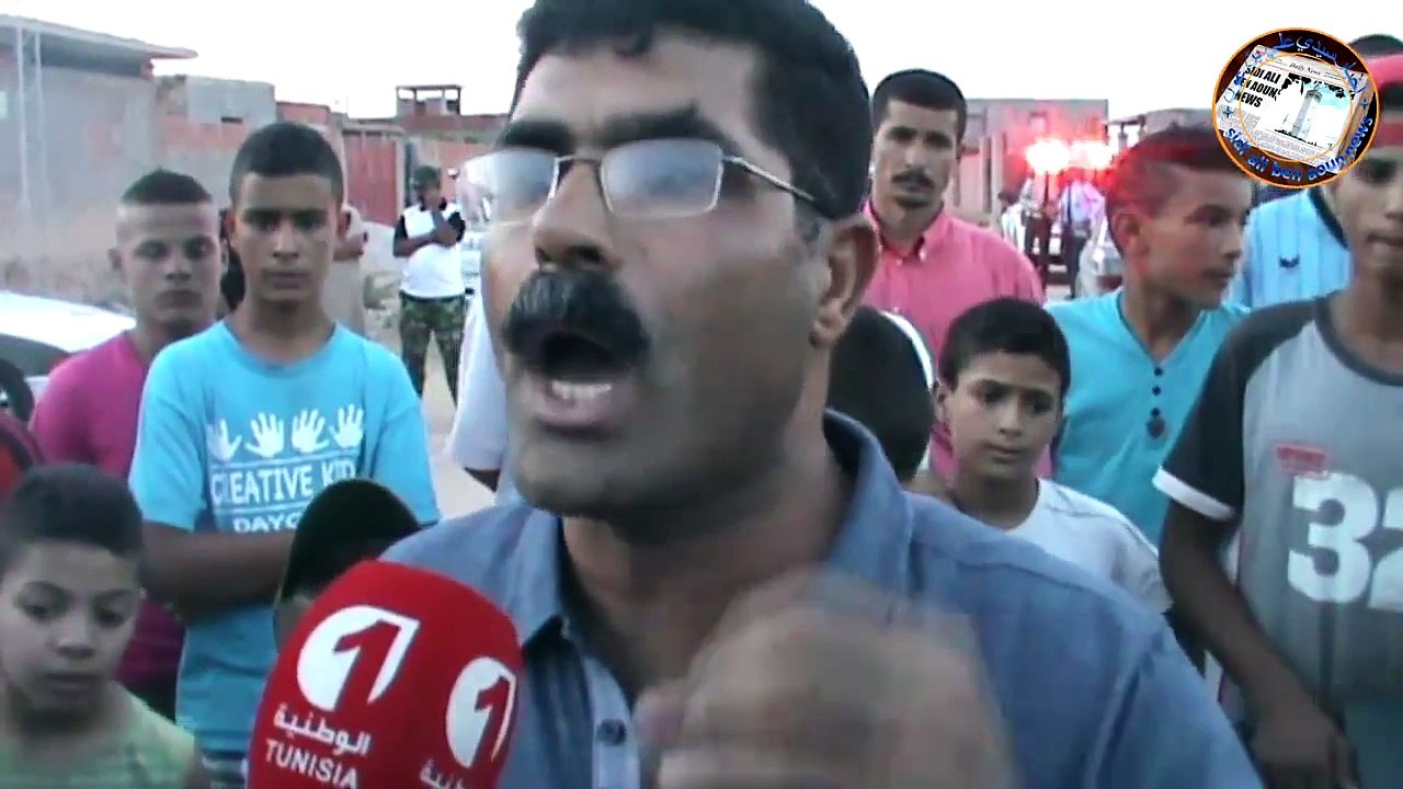 شوفو جنازة علي بسدوري المواطن ألي تقتل في عملية سيدي علي بن عون