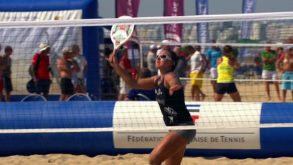 Le beach tennis - les coups : le rush