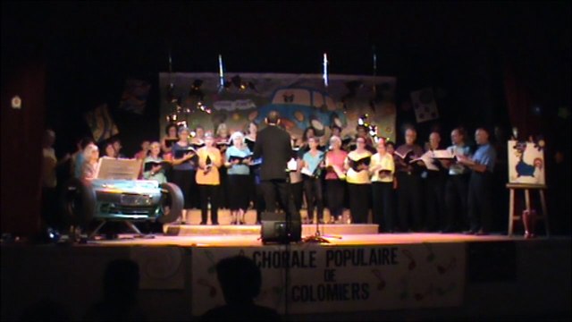 Lèche bottes blues par la chorale populaire de Colomiers salle Gascogne 2015