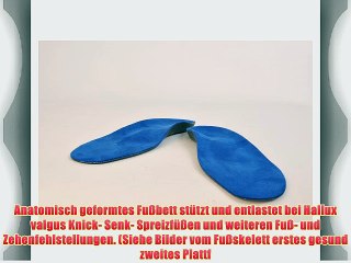 Orthop?dische Weichpolstereinlage bei Hallux valgus st?tzt bei Knick- Senk- Spreizf??en Gr.