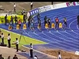 Jamaica Olympic Trials Yohan Blake Beats Bolt and Asafa in 9:75 100m Finals W/L  june 30,2012)