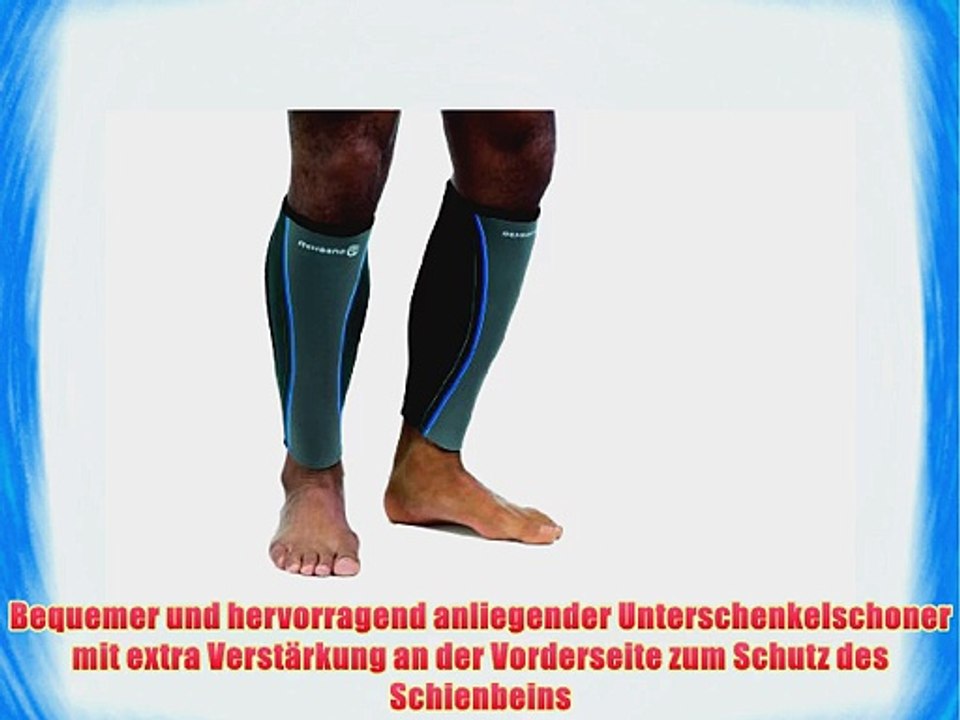 Rehband Herren 7756 Wadenbandage mit Schienbeinverst?rkung grau L 0775604449.