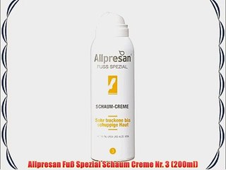 Allpresan Fu? Spezial Schaum Creme Nr. 3 (200ml)